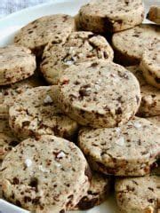 Chocolate Cherry Hazelnut Shortbread Cookies Bakes By Brown Sugar