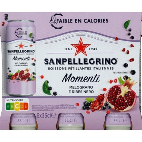 San Pellegrino Boisson P Tillante Grenade Cassis Monoprix Fr