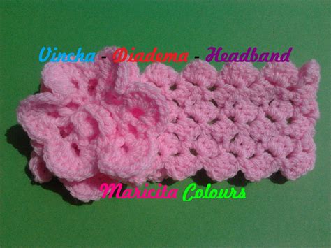 Crochet Tutorial Vincha Diadema Ykita Fácil Tutorial de Bella Diadema