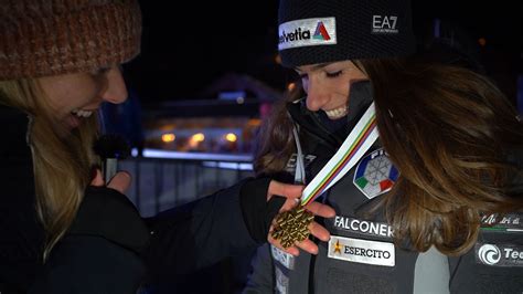 Marta Bassino Medaglia D Oro Dedicata Alle Persone Che Mi Hanno