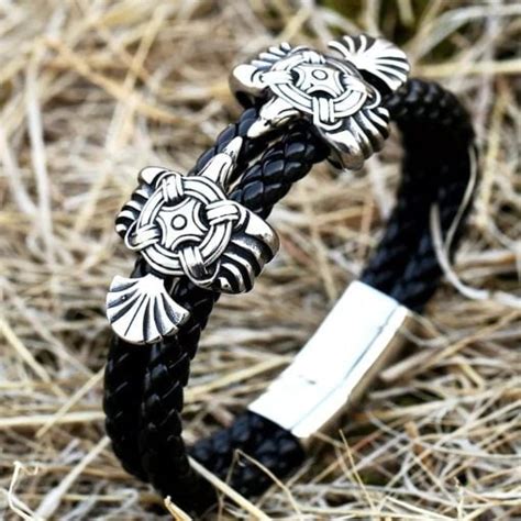 Viking Men Celtic Knot Bracelet Viking Style