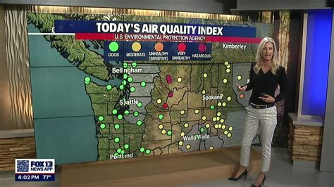 Air Quality Alerts Issued For Areas Across The State Due To Wildfire