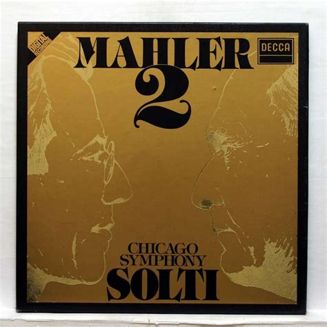 Mahler Symphony No2 By Sir George Solti Lp Box Set With