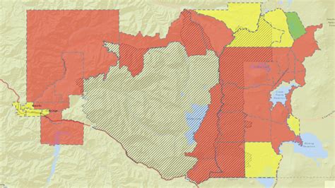 Some Evacuation Levels Near Cedar Creek Lower To Level 2 Others Remain