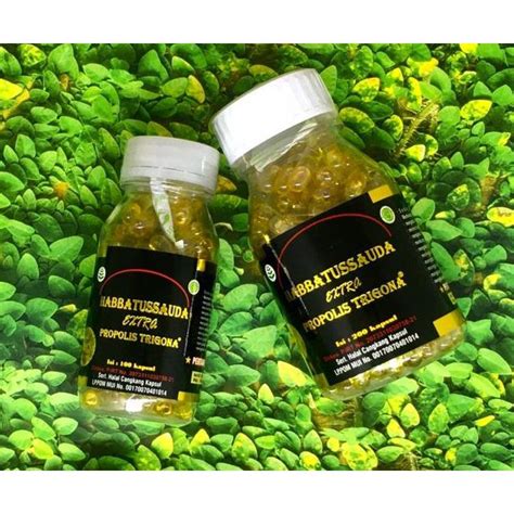 Jual Habbatussauda Extra Propolis Trigona Kapsul Original Ums