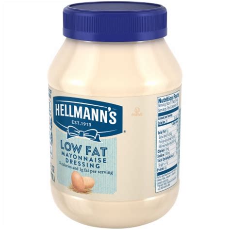 Hellmann S Low Fat Mayonnaise Dressing Fl Oz Kroger