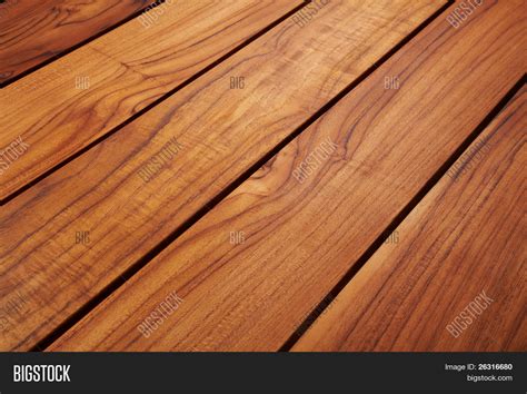 Detail Teak Wood Table Image & Photo (Free Trial) | Bigstock