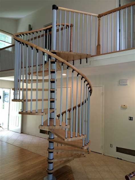 Gamia Beachwood Spiral Grey Stair Solution