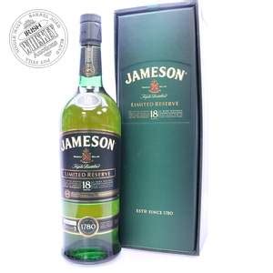 Jameson Year Old Limited Reserve Irish Whiskey Auctions