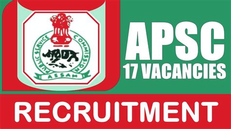 APSC Recruitment