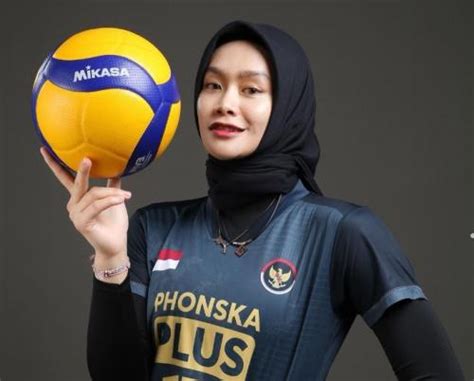 Sosok Wilda Siti Nurfadhilah Atlet Cantik Timnas Voli Putri Indonesia