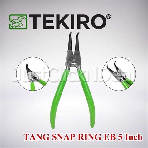 Jual Tekiro Tang Snap Ring Eb Snapring Bengkok Buka Jakmall