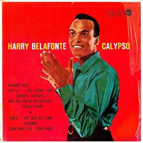 Belafonte Harry Calypso Album Ad Vinyl