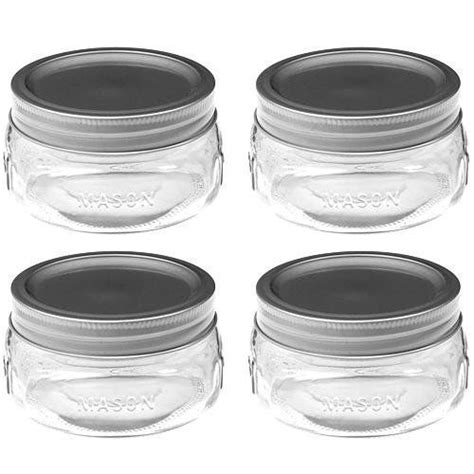 Ball Mason Wide Mouth Half Pint Jars 8oz 4 Jars Per Box Mason Jars Wide Mouth Mason Jars