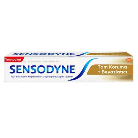 Sensodyne Tam Koruma Ve Beyazlat C Di Macunu Ml Dermoeczanem