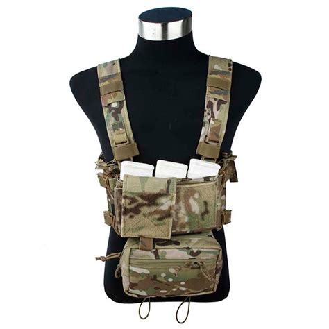 Tmc Lightweight Multicam Tactical Vest Ss Modular Chest Rig Set Chest