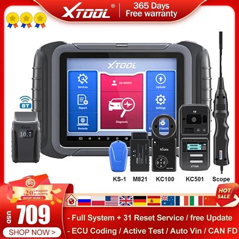 Xtool D Bt Automotive Oe All Systems Diagnostic Tools Ecu Coding