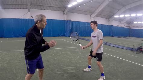 Coach ED Weiss RACQUET CONTROL DRILL CONTINENTAL GRIP FOREHAND VOLLEY ...