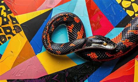 geometric snake stock  images  backgrounds