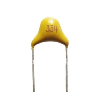 Capacitor cerámico 330 nF Electrónica Click