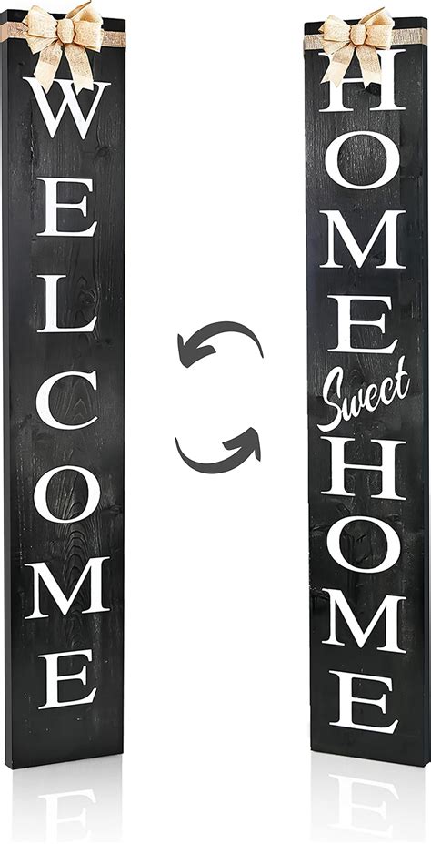 Amazon 47 2 X 7 8 Inches Welcome Sign For Front Door Welcome Sign