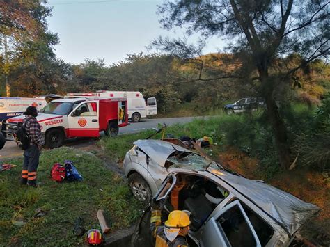 Accidente Vial En Autopista Guadalajara Colima Deja Varios Lesionados