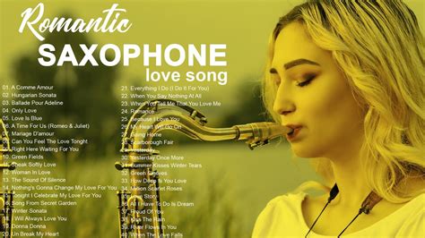 100 Romantic Melodies Greatest Beautiful Saxophone Love Songs Ever