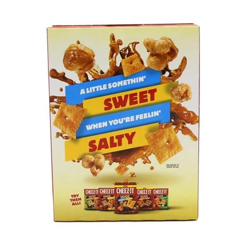 Cheez-It Duoz Caramel Popcorn & Cheddar Baked Snack Crackers | Hy-Vee Aisles Online Grocery Shopping