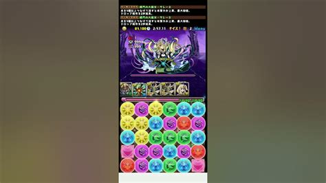 【パズドラ】 ザッハーク降臨！ 魔蛇龍 壊滅級 輝門の大魔女・サレーネ X 輝門の大魔女・サレーネ 協力 周回 Youtube