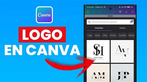 C Mo Hacer Un Logo En Canva Desde El Celular Youtube