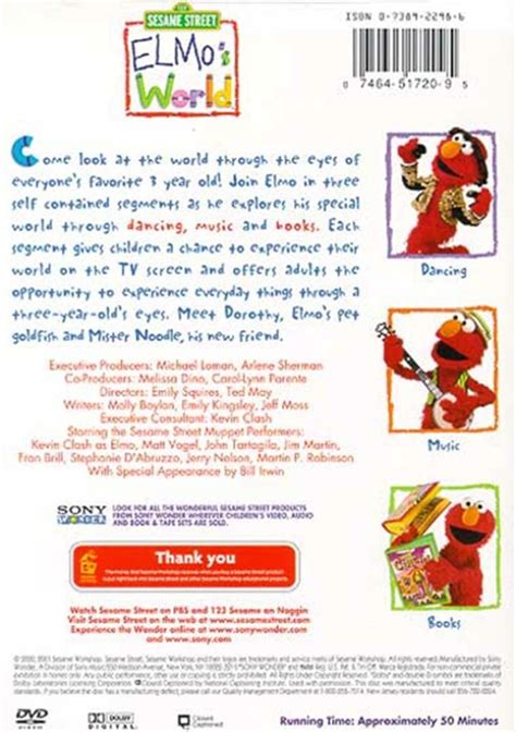 Sesame Street: Elmo's World (DVD 2000) | DVD Empire