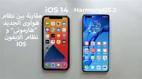 Ios 14 Vs Harmonyos Ios مقارنة بين نظام هواوى الجديد هارمونى و نظام