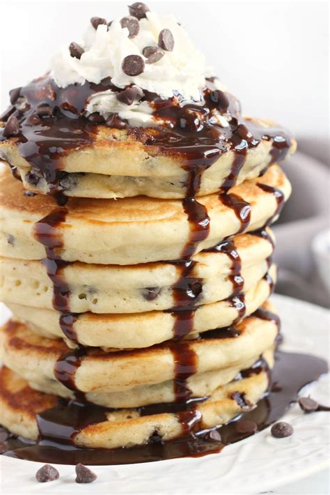 Chocolate Chip Pancakes Mama Loves Food