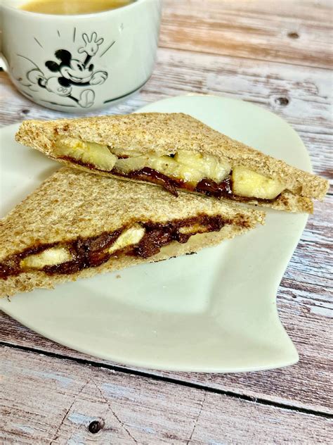 Croque Banane Nutella Recette Facile Et Rapide