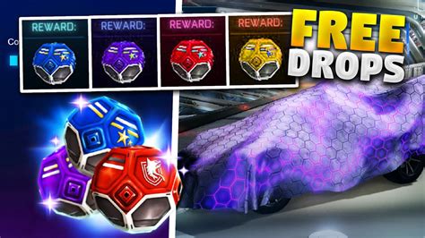 Every Free Drop Currently On Rocket League How To Get Free Drop