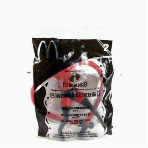 McDonald's NEW Disney Pixar The Incredibles Mrs. Incredible Happy Meal ...