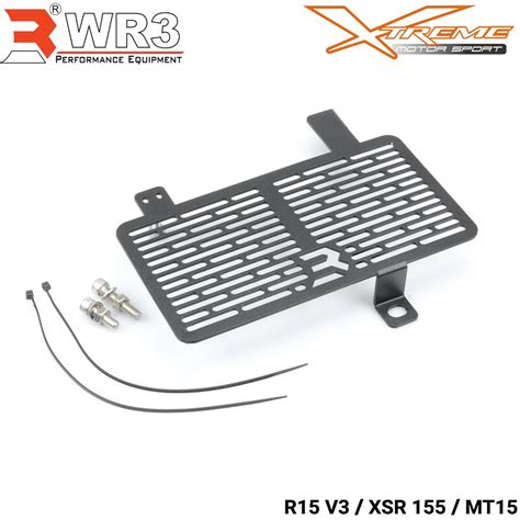 Jual Cover Tutup Radiator WR3 Yamaha XSR 155 R15 V3 MT15 Alumunium