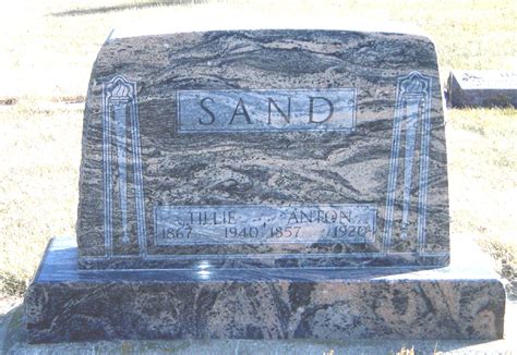 Mathilda Tillie Johnson Sand M Morial Find A Grave