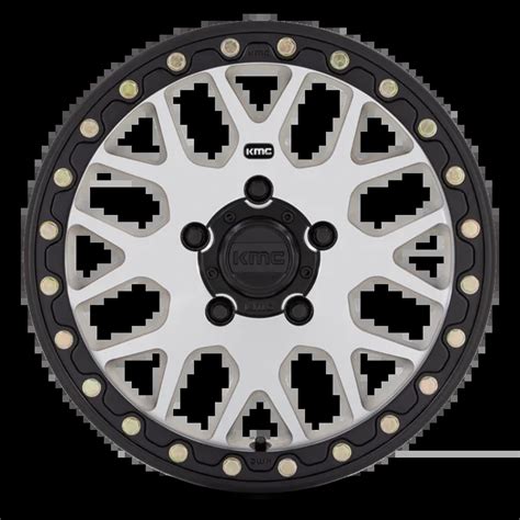 Kmc Wheels Ks Grenade Beadlock Machined Jagged X Offroad