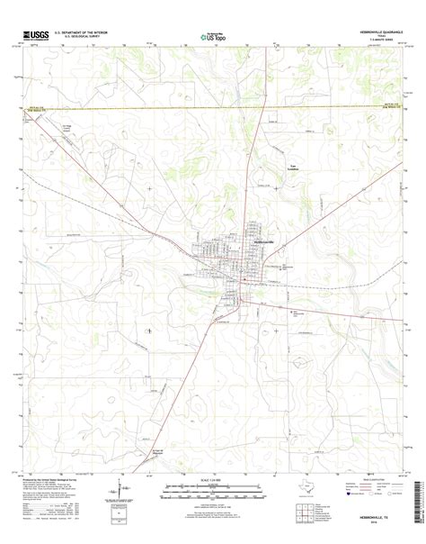 Mytopo Hebbronville Texas Usgs Quad Topo Map