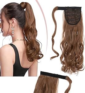 S Noilite Wrap Around Ponytail Extension Wrap Pony Tail Hair Extension