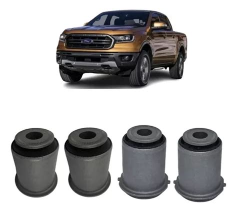 Jogo 4 Buchas Bandeja Balança Inferior Ford Ranger 2022 2023