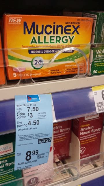 Mucinex Allergy Money Maker at Walgreens - MyLitter - One Deal At A Time