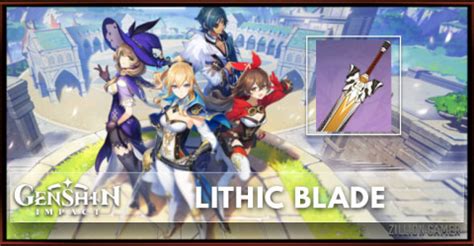 Lithic Blade | Genshin Impact - zilliongamer