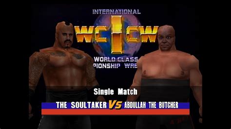 World Class Championship Wrestling Matches The Soultaker Vs