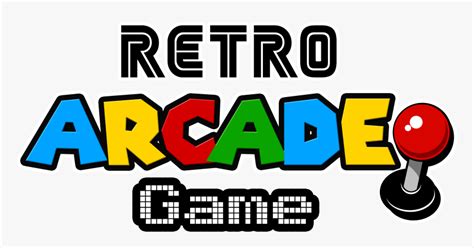 retro arcade logo png transparent png kindpng