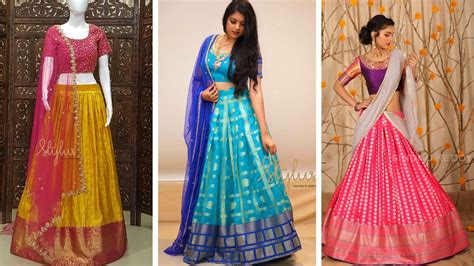 Convert Old Silk Saree Into Lehenga Silk Lehenga From Saree Designs