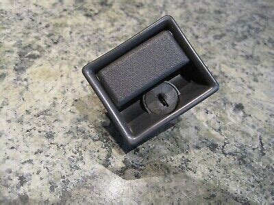 Pontiac Firebird Glove Box Lock Latch Compartment Handle BLACK OEM USED