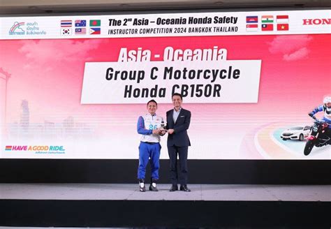 Instruktur Safety Riding AHM Terbaik Di Asia Oceania