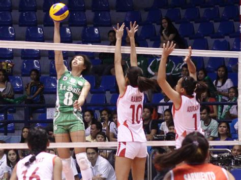 Uaap Dlsu Lady Spikers Sweep First Round With Thrashing Of Last Place